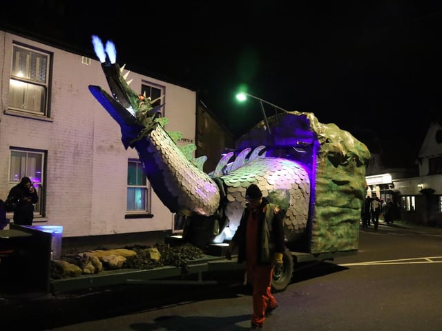 Rye Bonfire 2024. Photo by Andrew Clifton