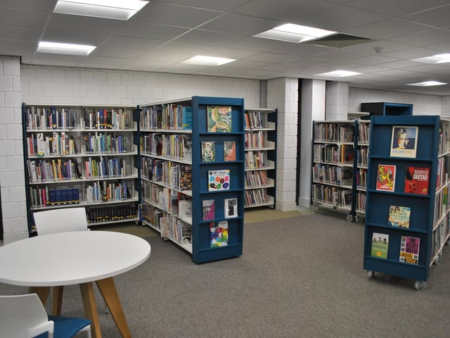 Worthing Library reopened in June 2021 after being closed for renovation for nine months