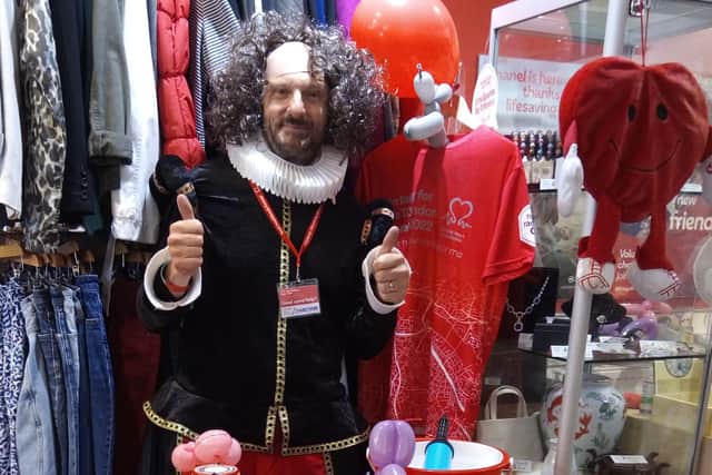 Mid Sussex teacher John Clayton is running the London Marathon to raise funds for the British Heart Foundation