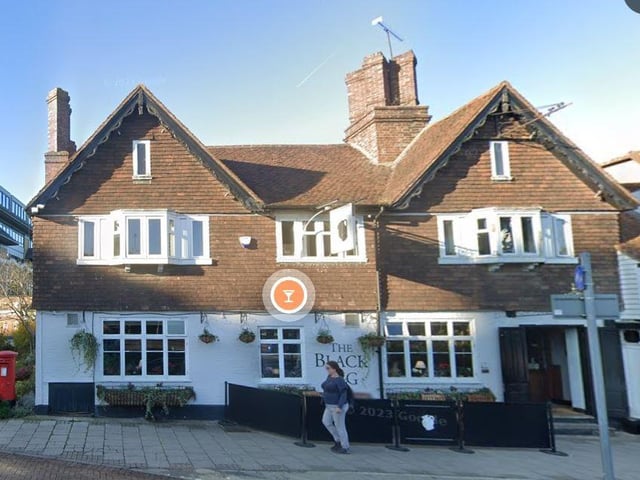 Nick A-j Hensley said: "The black Jug, Horsham. Beautiful pub, amazing food. All the staff are lovely."  The pub is in North Street.