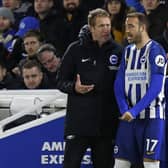 Brighton & Hove Albion legend Glenn Murray has sent a cheeky message to Chelsea as the West London outfit prepare to open talks with Graham Potter about the vacant manager’s job at Stamford Bridge. Picture by ADRIAN DENNIS/AFP via Getty Images