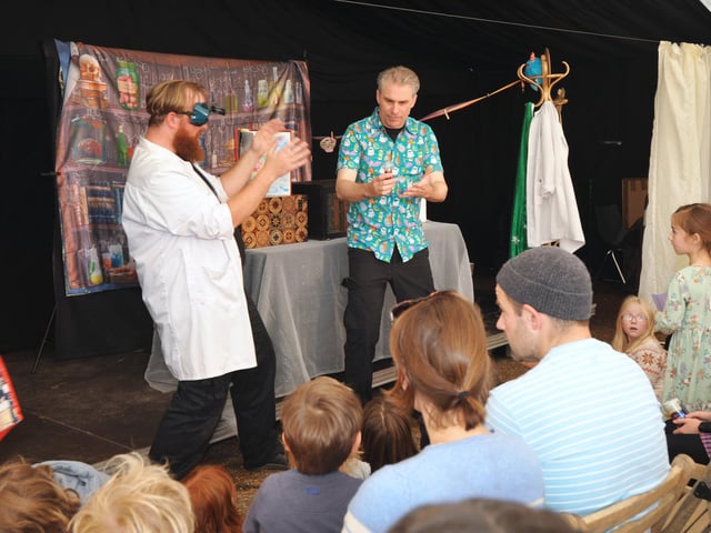 Hastings Storytelling Festival 2024 parade on October 27.
