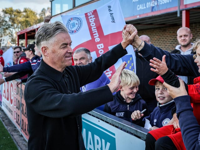 Eastbourne Borough v Welling United, Isthmian Premier