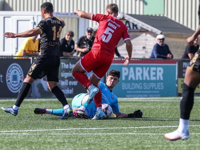 Eastbourne Borough v Boreham Wood in the FA Cup