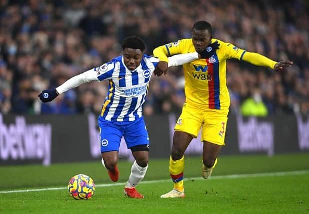 Brighton and Crystal Palace were scheduled to face each other in the Premier League this Saturday at the Amex Stadium