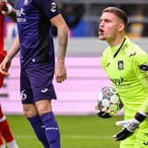 Brighton & Hove Albion hope to have a deal for highly-rated Anderlecht and Netherlands under-21 goalkeeper Bart Verbruggen ‘sealed this week’, according to transfer expert Fabrizio Romano. Picture by LAURIE DIEFFEMBACQ/BELGA MAG/AFP via Getty Images
