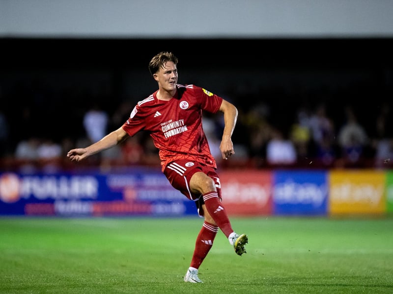 Action and crowd pictures from Crawley Town's 2-1 win over MK Dons at the Broadfield Stadium.