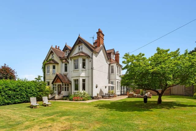 The five bedroom house is right in the heart of the gorgeous South Downs.