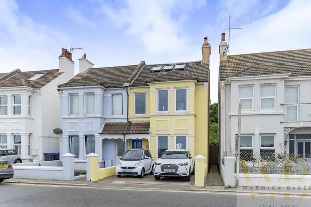 Five bed semi-detached house, three baths and three receptions - £599,950.