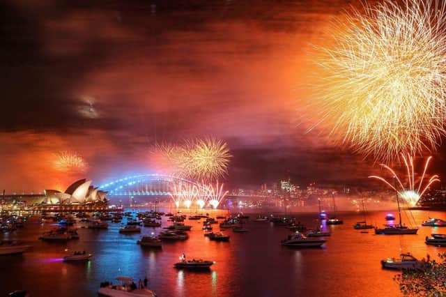 New Year traditions from around the world (Photo by Roni Bintang/Getty Images)