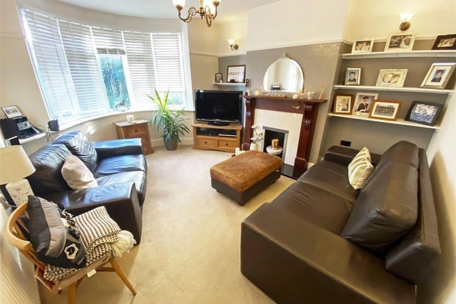 The three-bedroom, semi-detached house with feature gardens has just come on the market with Glyn Jones priced at £420,000. The agents say this 1930s-built family home has been sympathetically updated and improved.