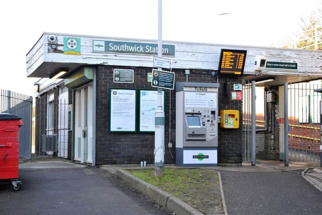 Southwick Railway Station would be directly affected by the proposals. Photo: Steve Robards SR23020605