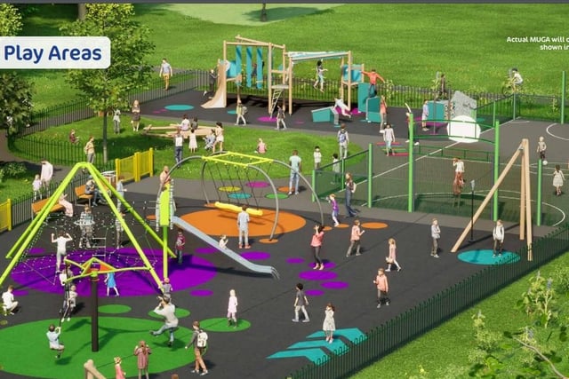 Artist's impression of how the park could look