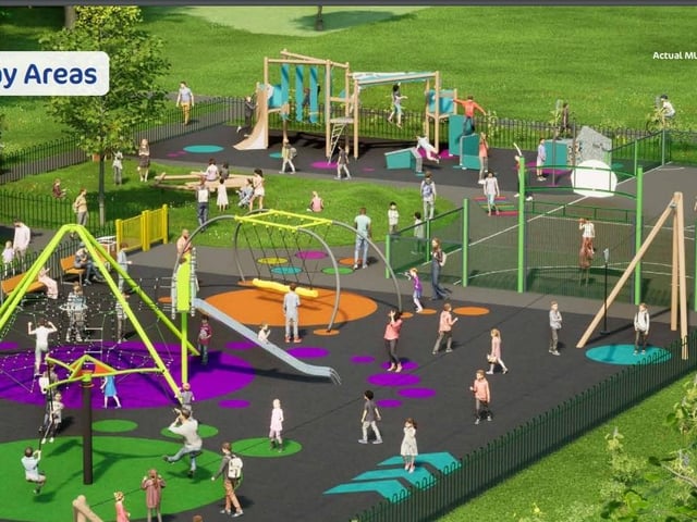 Artist's impression of how the park could look