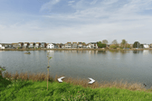 Police are investigating after a man was reportedly hit in the leg by a projectile or BB gun pellet while sitting by a pond in Southbourne. Photo: Google Earth.