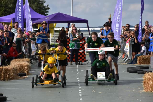 Cub Scouts from all around Sussex competed in the 2022 Supreme Box Kart Championships at Goodwood.
