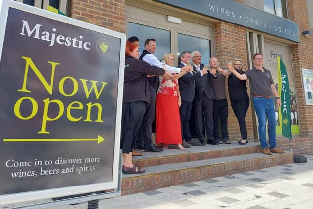 Specialise wine retailer Majestic has opened a new store in Haywards Heath