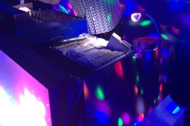 DJ Gordon Skeggs performing