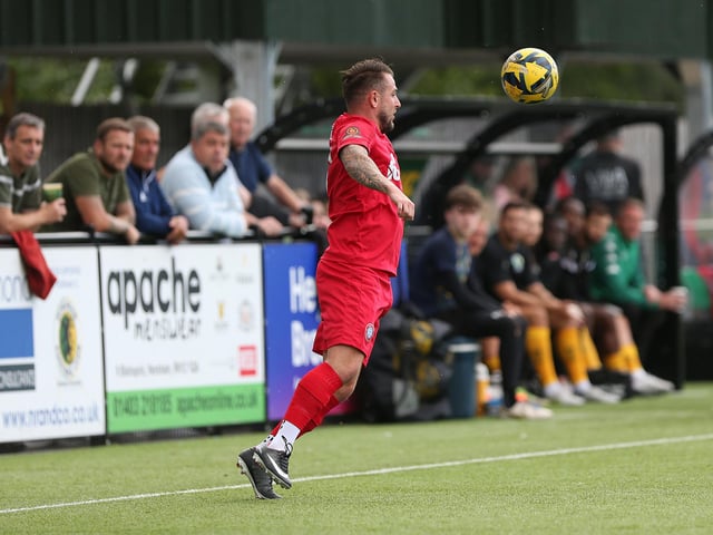 Action from Worthing FC's 3-0 friendly win at Horsham