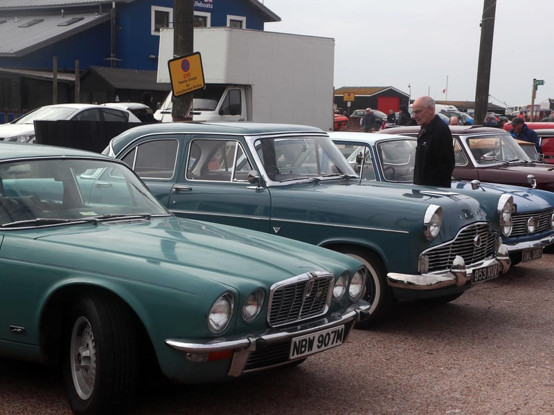 Hastings Week 2025. Classic Car Show 12/10/. Pic by Roberts Photographic.