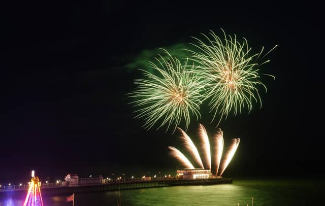 Worthing Lions put on another fabulous free fireworks display off Worthing Pier on Saturday evening as part of the Worthing Lions Summer Festival 2023