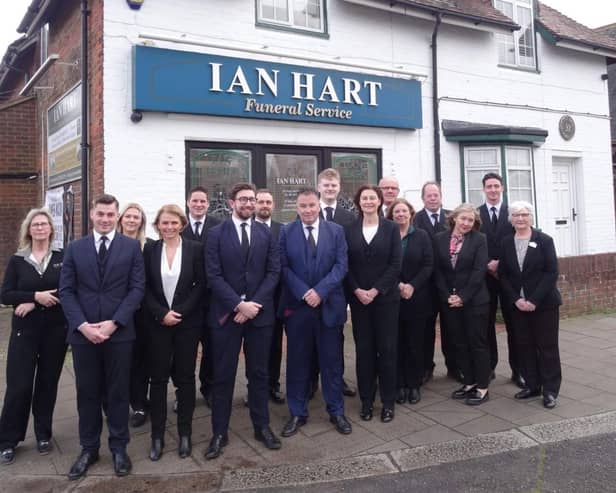Employees of Ian Hart Funeral Service