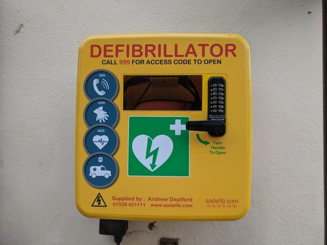 Angmering has a number of defibrillators around the village