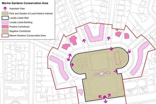 The proposed Marine Gardens conservation area in Worthing. Picture courtesy of the Local Democracy Reporting Service