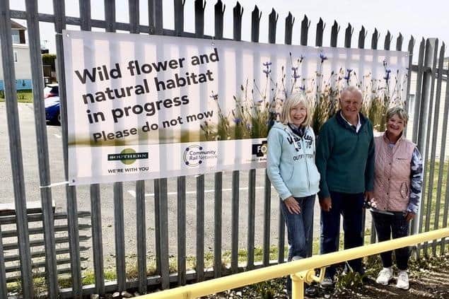 Sussex Community Rail projects shortlisted for national industry awards, Bishopstone station.