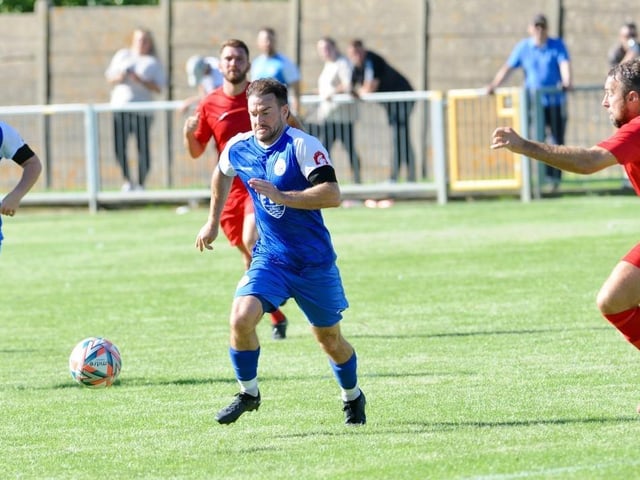 Action from Shoreham v Pagham in the SCFL premier division