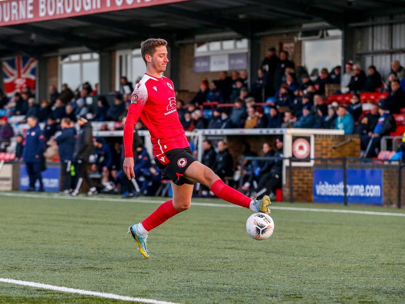 Action from Eastbourne Borough's 2-1 FA Trophy third round defeat at home to Bracknell Town