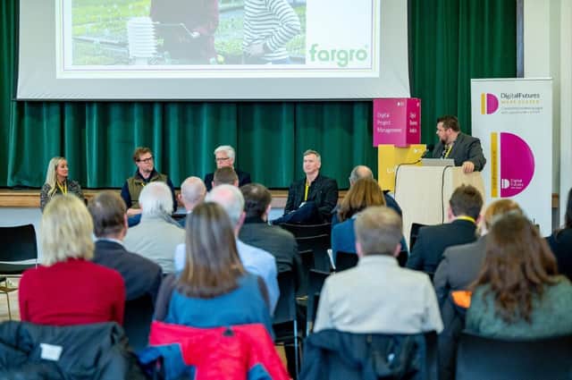 Panel discussion at the Digital Futures West Sussex roadshow in Midhurst last week