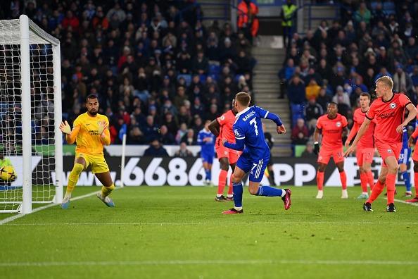 Came out well early on to snuff out a dangerous ball from wide. Plays high and wants to get on the ball. Passing was like a midfielder at times. Nothing he could do for the Leicester goal. Had very little to do all game as Leicester sat off. 7/10