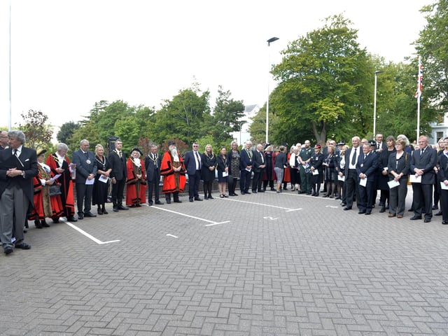 County Proclamation of the new King at County Hall, Lewes (Photo by Jon Rigby)