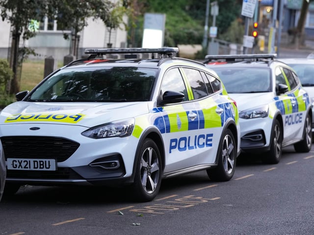 Sussex Police will have a 'number of uniformed officers' present on Tuesday morning to 'assist with the planned evacuation and offer further advice'