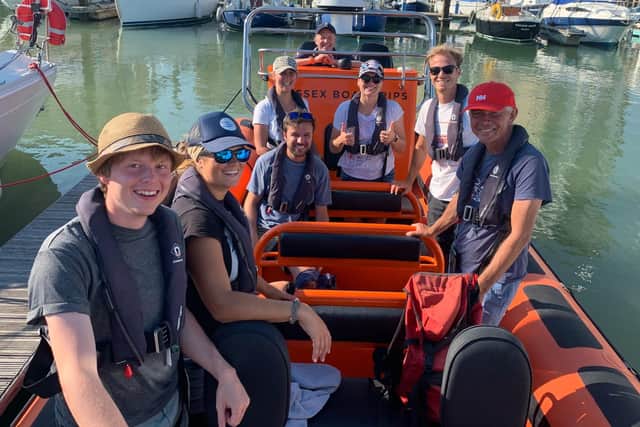 SDP Team boat research trip in summer 2022