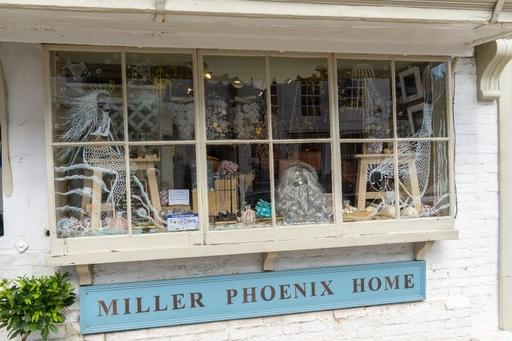 The window of Miller Phoenix Home, which won second prize for The Underwater Kingdom of King Neptune