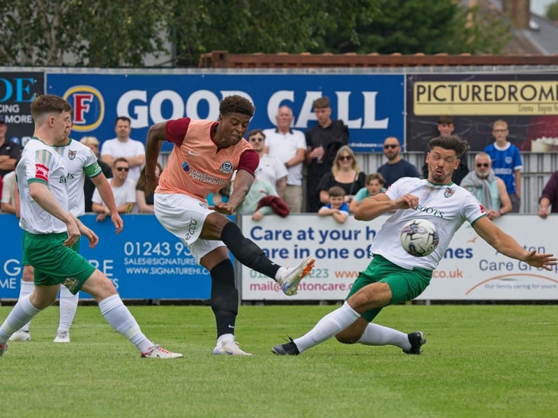 Rocks v Pompey in pre-season friendly action