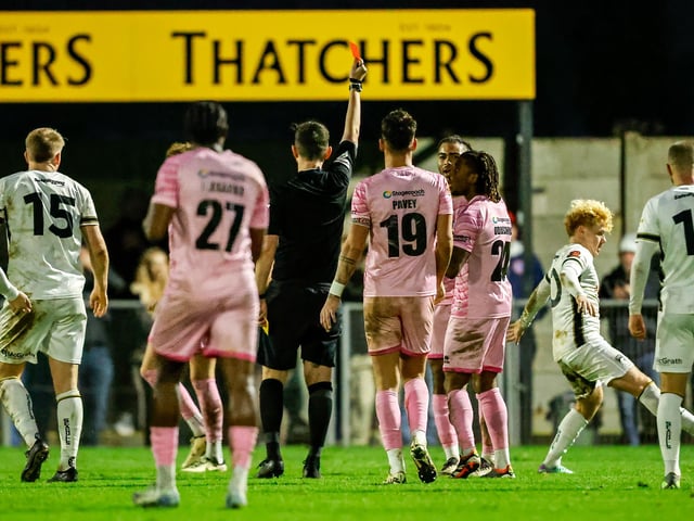 Weston-super-Mare v Eastbourne Borough, National South