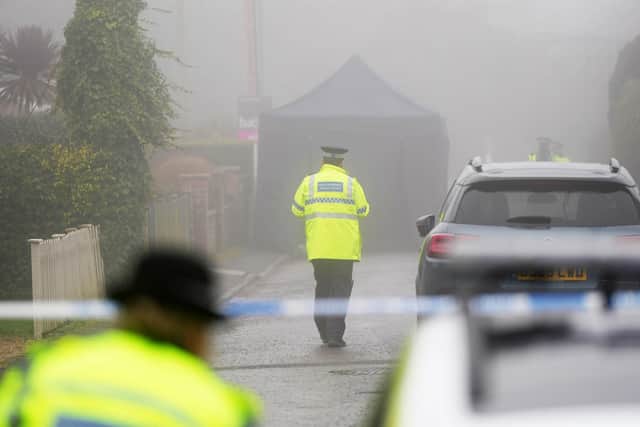 Forensic investigations are continuing after a man was found dead in Gladonian Road, Littlehampton on Sunday (January 28).