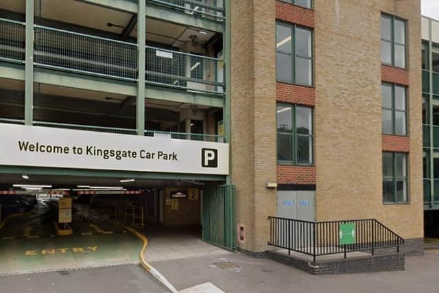 Kingsgate Car Park, Crawley. Image: GoogleMaps