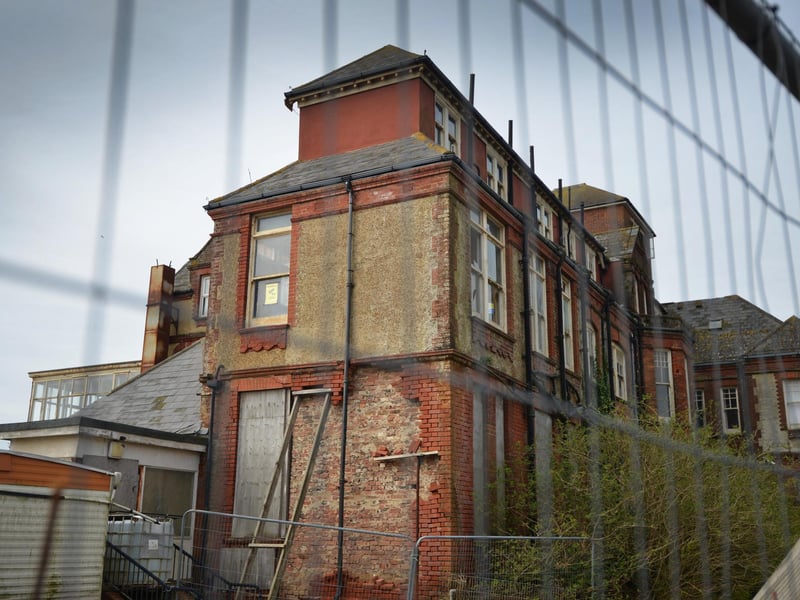 The old Eversfield Chest Hospital in West Hill Road, St Leonards.