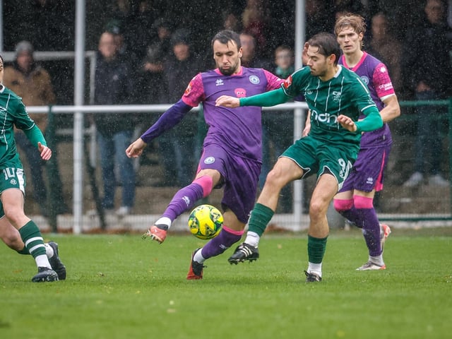 Leatherhead v Eastbourne Borough, FA Trophy first round