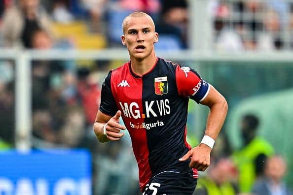 Brighton and Hove Albion defender Leo Ostigard spent part of last season on loan in Serie A with Genoa