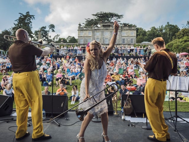 Multi-instrumentalist and Swedish Queen of Jazz, Gunhild Carling is back by popular demand