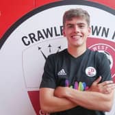 Crawley Town's loan star Tom Fellows