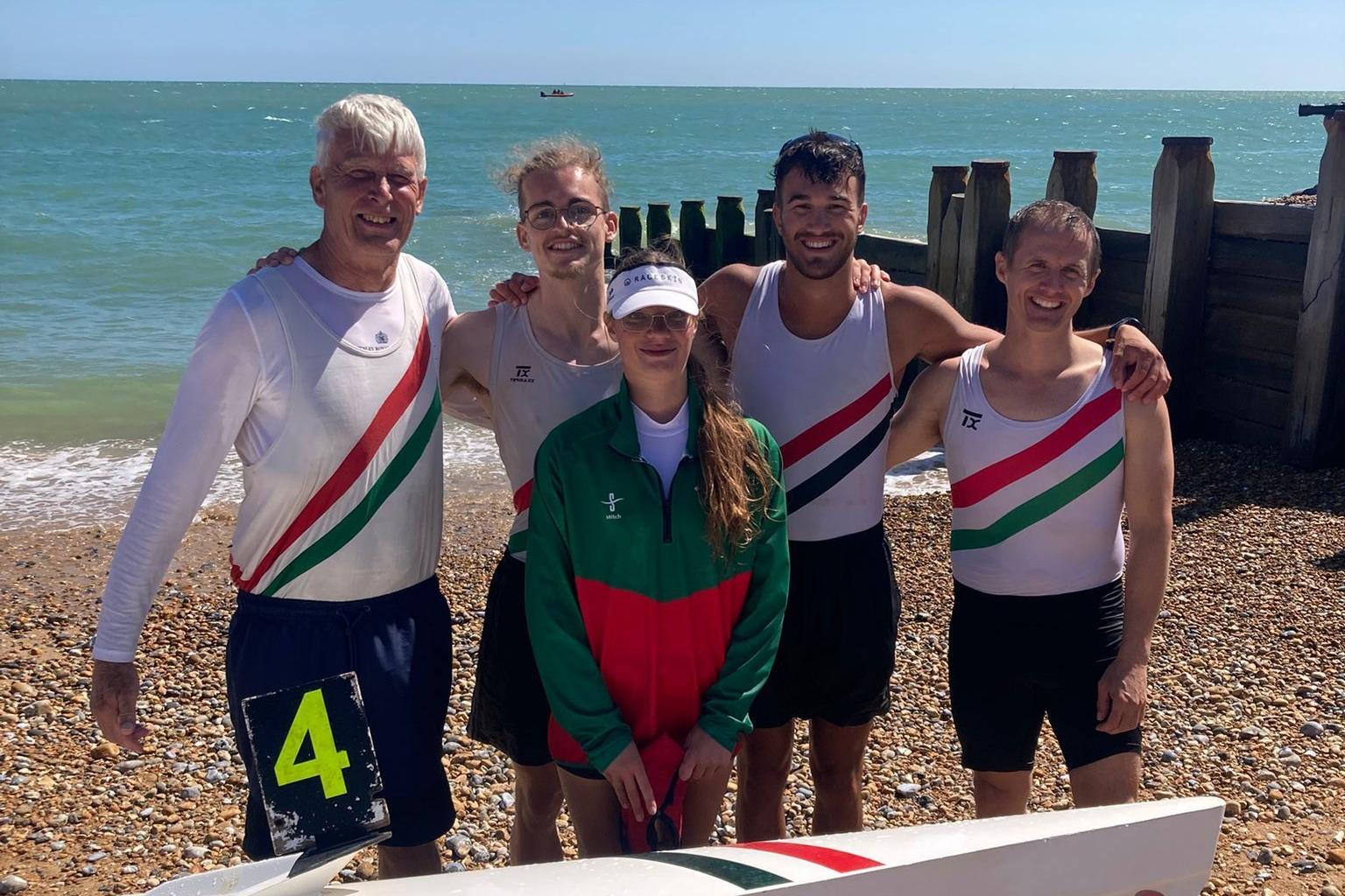 Bexhill Rowing Club secure championship at Eastbourne Regatta