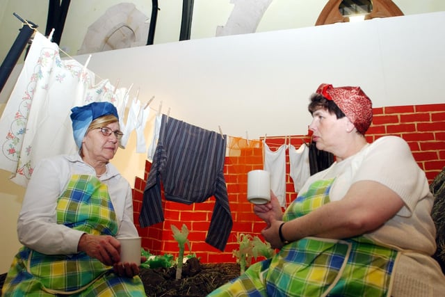 The gallery hosted a wartime themed lunch in 2006. Were you there?