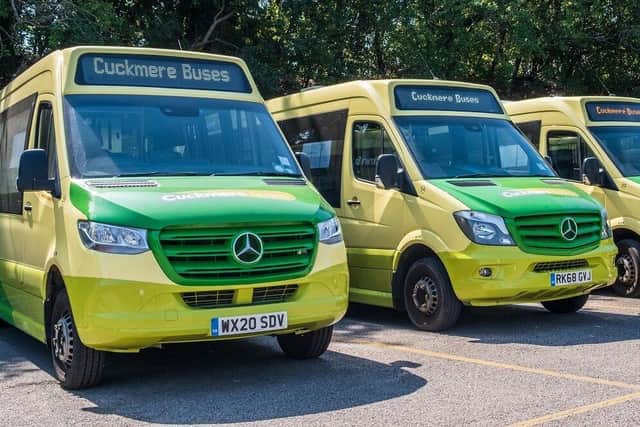 Cuckmere buses. Photo: Contributed