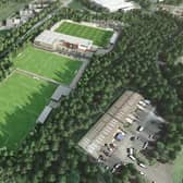 Proposed new football stadium for Hastings